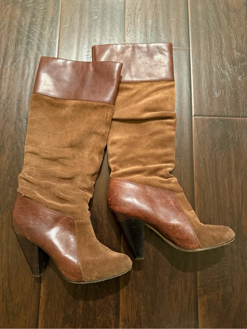 Jessica Simpson Brown Suede Over-the-Knee Boots
